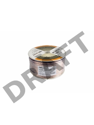 Кабель акустический PROconnect 2х2,00 мм², прозрачный BLUELINE, бухта 100 м