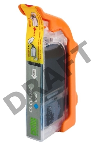 Картридж струйный Cactus CS-CLI426C голубой для Canon MG5140 5240 6140 8140 MX884 (8,2ml)