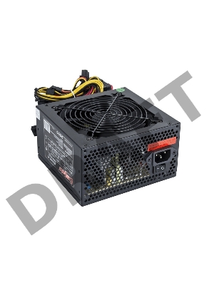 Блок питания 500W Exegate 500NPXE(+PFC), ATX, black, 12cm fan, 24+4pin, 6pin PCI-E, 3*SATA