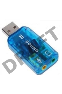Звуковая карта USB TRUA3D (C-Media CM108) 2.0 Ret