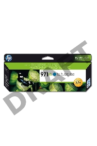Картридж струйный HP №971XL CN626AE голубой для HP OJ Pro X476dw/X576dw/X451dw/X551dw (6600стр.)