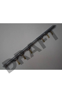 Планка с пальцами нагревательного вала (6пальцев) XEROX WCP 4110/4112/4595