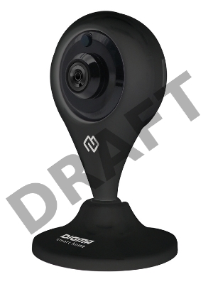 Видеокамера IP Digma DiVision 300 3.6-3.6мм цветная корп.:черный/черный