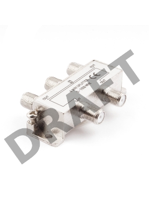 ТВ проф. сплиттер на 4 телевизора, Cablexpert AS-TV-04, 5-1000MHZ