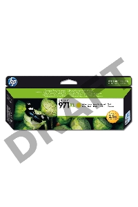 Картридж струйный HP 971XL CN628AE желтый для HP OJ Pro X476dw/X576dw/X451dw/X551dw (6600стр.)