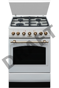 Плита Комбинированная Hansa FCMY58109 слоновая кость