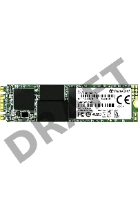 Твердотельный диск 2TB Transcend MTS830, M.2 2280, SATA, 3D TLC, with DRAM [R/W - 560/520 MB/s]