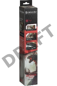Коврик для мышки DEFENDER DRAGON RAGE M 50558