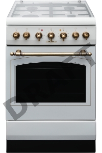 Плита Комбинированная Hansa FCMY58109 слоновая кость