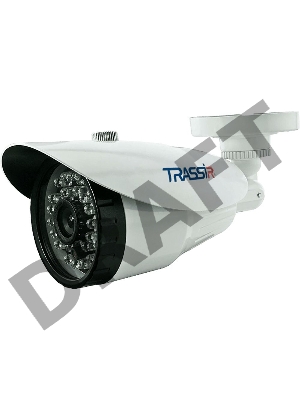 Камера видеонаблюдения IP Trassir TR-D2B5-noPoE v2 3.6-3.6мм цв. корп.:белый