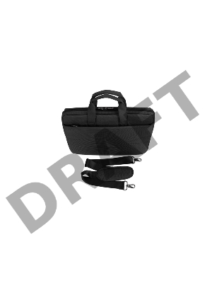 Сумка для ноутбука Сумка Continent  CC-215 BK (полиэстр, черный  15,6'')   