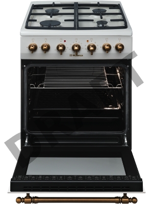 Плита Комбинированная Hansa FCMY58109 слоновая кость