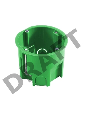 Коробка установочная СП 68х60 для гипсокарт. с метал. лапками HEGEL КУ1205