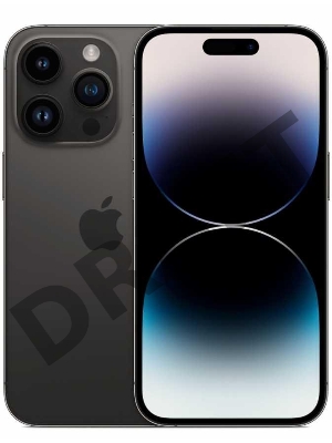 Смартфон Apple A2896 iPhone 14 Pro Max 128Gb 6Gb черный космос моноблок 3G 4G 2Sim 6.7