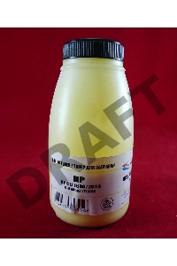 Тонер HP CLJ 1600/2600 Yellow, химический (фл. 80г) B&W Premium (Mitsubishi) фас. России