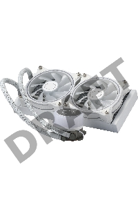 Система охлаждения Cooler Master ML240 ILLUSION White Edition 27mm wide radiator,120mm ARGB Gen2 fan*2,Pump ARGB Gen 2 LED