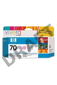 Картридж струйный HP №70 C9455A светло-пурпурный для HP DJ Z2100/Z3100 (130мл)