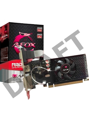 Видеокарта AFOX  Radeon R5 220 2GB DDR3 64Bit DVI HDMI VGA LP Single Fan PCI-E 16x AFR5220-2048D3L5