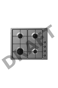 Встраиваемая газовая варочная панель Candy CHW6LBX