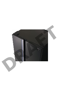 Холодильник Sharp SJ-FS97VBK черное стекло (трехкамерный)