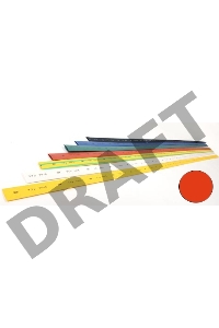 Трубка термоусадочная ТТУ 6/3 красн. 1м ИЭК UDRS-D6-1-K04