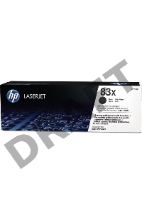 Тонер Картридж HP 83X CF283X черный для HP LJ Pro M201/M225 (2200стр.)