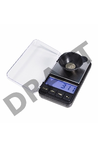 Весы карманные электронные от 0,01 до 500 грамм с чашей  REXANT
