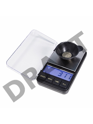 Весы карманные электронные от 0,01 до 500 грамм с чашей  REXANT