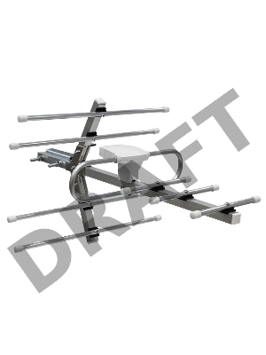 ТВ антенна наружная «Активная» для цифрового ТВ DVB-T2, RX-411 REXANT