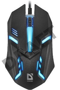 Мышь DEFENDER USB OPTICAL HIT MB-550 BLACK 52550