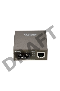 Сетевое оборудование D-Link DMC-F15SC/A1A Медиаконвертер из 100BASE-TX по витой паре в 100BASE-FX по одномодовому волокну (15 км, SC)
