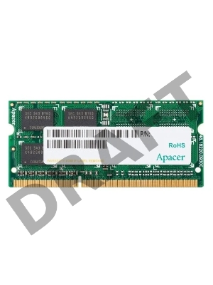 Модуль памяти Apacer SO-DIMM DDR3 4GB 1600MHz (PC3-12800) (Retail) (AS04GFA60CATBGC/DS.04G2K.KAM)