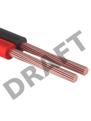 Кабель акустический 2х0,35 мм? красно-черный (бухта 100 м) | 01-6102-3 | REXANT
