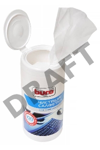 Салфетки Buro BU-Tsurface для поверхностей туба 100шт влажных