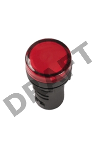 Арматура светосигнальная AD-22DS 24В AC/DC красн. ИЭК BLS10-ADDS-024-K04