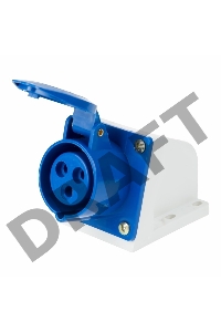 Розетка 113 стационарная 2Р+РЕ 16А 220В IP44 REXANT
