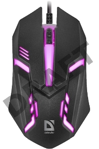 Мышь DEFENDER USB OPTICAL HIT MB-550 BLACK 52550