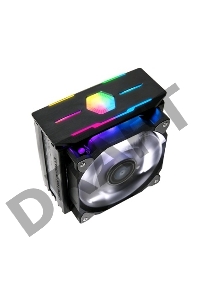 Кулер ZALMAN CNPS10X OPTIMA II BLACK, 120mm LED FAN, 4 HEAT PIPES, 4-PIN PWM, 1500 RPM, 27DBA, HYDRAULIC BEARING, FULL SOCKET SUPPORT