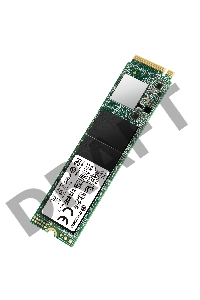 Твердотельный диск 1TB Transcend MTE110S, 3D TLC NAND, M.2 2280,PCIe Gen3x4, DRAM-less