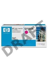 Расходные материалы HP Q7583A Картридж ,Magenta{Color LaserJet P2014/3800, Magenta, (6000стр.)}