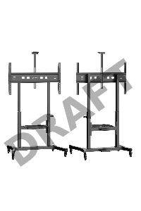 Стойка для телевизора Onkron TS1991 eLift черный 50