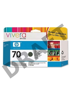 Картридж струйный HP №70 C9448A черный матовый для HP DJ Z2100/Z3100 (130мл)