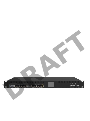 Маршрутизатор 1000M 10PORT 1SFP RB3011UIAS-RM MIKROTIK