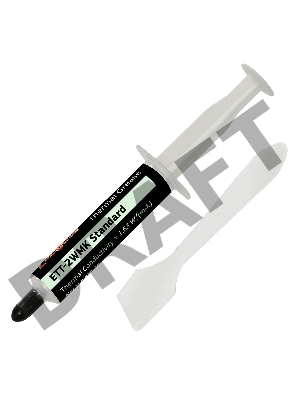 Термопаста ExeGate ETТ-2WMK Standart, шприц, 8г