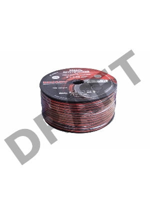 Кабель акустический REXANT 2х1,50 мм², красно-черный, бухта 100 м