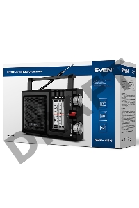 Радиоприемник АС SVEN SRP-450, черный (3 Вт, FM/AM/SW) АС SVEN SRP-450, черный (3 Вт, FM/AM/SW)
