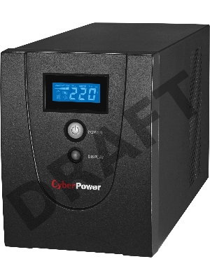 Источник бесперебойного питания CyberPower VALUE2200EILCD black 2200VA/1320W