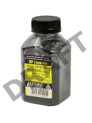 Тонер HP LJ 1010/1012/1015/1020/1022 (Hi-Black) Тип 2.2, 110 г, банка, (Q2612A, Canon 703)