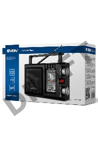 Радиоприемник АС SVEN SRP-450, черный (3 Вт, FM/AM/SW) АС SVEN SRP-450, черный (3 Вт, FM/AM/SW)