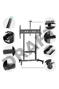 Стойка для телевизора Onkron TS1991 eLift черный 50